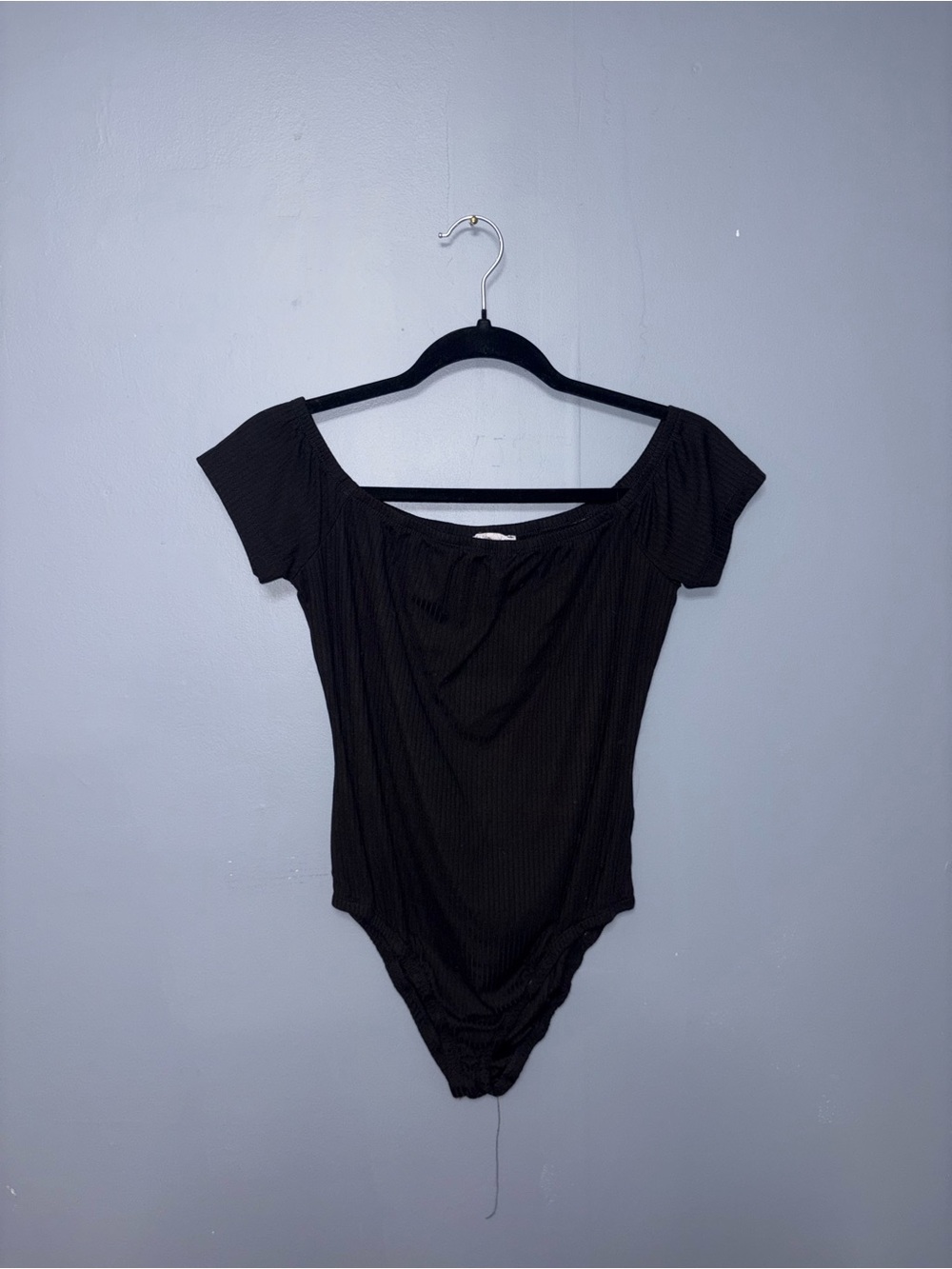 Ardene | Black Ribbed Bodysuit